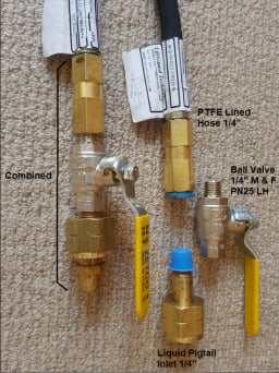 LifeGuard PTFE Liquid Transfer Hose